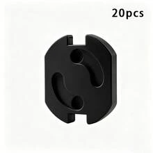 30/20/10/1pc EU Standard Children's Socket Cover, Socket Protective Cover, And Anti Electricity Socket Protector For Baby Rooms And Households - Multicolor - View 8