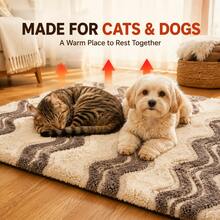 2026 New Self-Heating Pet Mat, Thickened Lamb Fleece, Soft & Warm, Suitable For Small, Medium And Large Pets, Dog Bed, Dog Mat, Dog Mattress, Cat Bed, Cat Nest - Grey - View 10