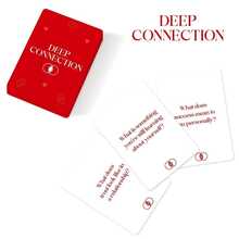 Deep Connection Couples Conversation Card Game, Meaningful Date Night Table Game, Perfect Christmas & Halloween Holiday Gift For Lovers, 55‑Question Relationship Deck For 2 Players, Enhance Or Couple Holiday Gathering - View 5
