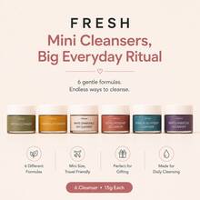 Arencia Fresh Cleanser 6 Piece Mini Set 15g Each Korean Skincare Gift Set - Deep Cleansing - View 5