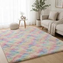 Tapete Felpudo Para Sala 2,00x1,50m Macio Confortável Decoração - Tie Dye - Visão 2
