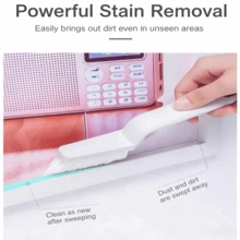 Kitchen Bathroom Corner Brush Tile Floor Gap Cleaning Brush Dead Angle Special Hard Bristle Small Brush - A - View 4