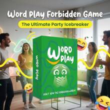 Word Play Forbidden Word Party Card Game, 55 Pcs Word Guessing Challenge Game For Adults, Fun Interactive Game For Halloween Christmas Holiday Gathering, Family Game Night, Perfect Entertainment Gift For 4+ Players - Multicolor - View 4