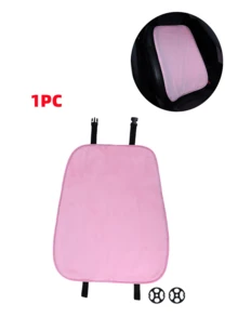 Car Winter Plush Seat Cushion And Backrest Cushion, Warm, Comfortable And Non Slip Seat Cushion. - Long-haired - View 17