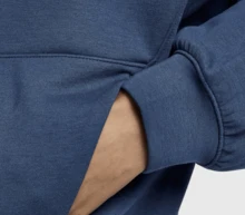 Nike FW25 24.7 Sangat Lembut Cepat Kering Longgar Potongan Setengah Ritsleting Sweatshirt Lengan Panjang Wanita Biru Tengah Malam - Dark Blue - View 5