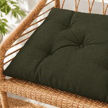 "Modern Bench Cushion – Sleek, Comfortable & Durable Cushion For Entryway Benches And Living Room Floors & Seats - Dark Green - View 6