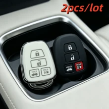 2pcs/Lot Car Key Case Covers For For Camry For Corolla For RAV4 For Vios For Prius C For Highlander 2012 - 2020 4 Buttons Key Case - Multicolor - View 8