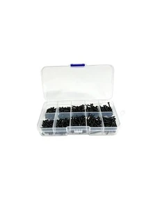 560pcs Self-Tapping Screw Set With Convenient Storage Box, Multiple Sizes And Styles - Includes Screwdriver And Flat Head, For Wood Repair And Electrical Assembly - A - View 14