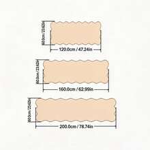 1PC Imitation Jute Loop Kitchen Runner Rug, Rustic Brown Tight‑Woven Plush Floor Mat, Fade‑Resistant Lint‑Free Pilling‑Proof Washable Carpet, Pet‑Friendly Long Rug For Hallway, Bedside, Balcony, Outdoor Garden, Hotel & Office Home Decor Use - Multicolor - View 7