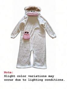 Silly Premium Coral Fleece Robe, Suitable For Cosplay And Luxury Loungewear, Unisex - Multicolor - View 17