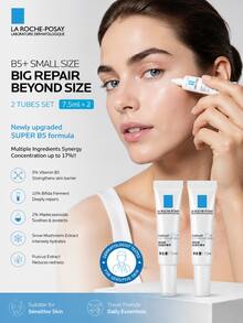 La Roche-Posay B5 Multi-Repair Serum 7.5ml*2pcs Soothing Moisturizing Facial Skincare Sample - 7.5ml*2 - View 1