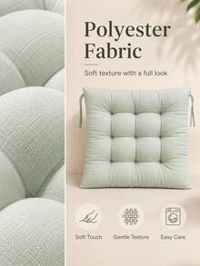 Soft Breathable Modern Square Seat Cushion, Comfortable Dining Chair Pad, Suitable For All Seasons, Fashionable Home/Office/Dining Chair Cushion, Bohemian Style Floor Mat/Tatami Seat Cushion, Multi-Functional Seat Pad - Multicolor - View 5