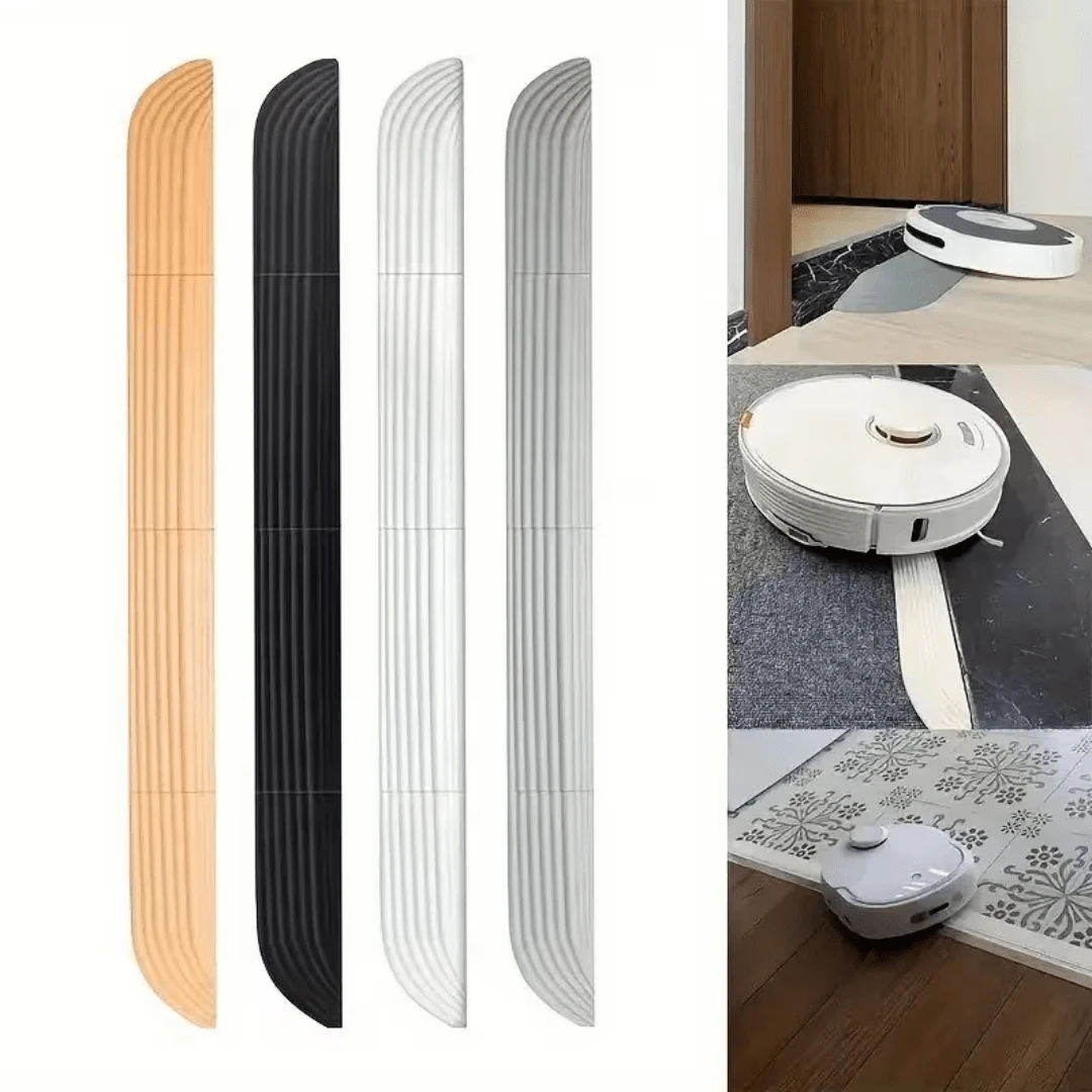قطعة واحدة من حصيرة التسلق مقاس 1.96x27.08 بوصة، لوح منحدر بارتفاع 1.5 سم، منحدر خطوة على شكل عمود، حصيرة تسلق بقاعدة شفط، مناسبة لعتبة الباب