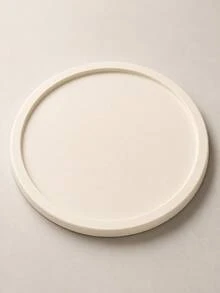 1pc Round Marble Pattern Decorative Tray, Suitable For Fragrance Bottles, Candles, Aromatherapy Diffusers, Jewelry And Beauty Essentials, Elegant Vanity, Bathroom Countertop And Side Table Storage, Bathroom Accessories, Toothbrush Holder, Brush Holder - Multiple Styles - View 9