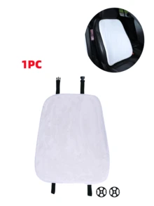 Car Winter Plush Seat Cushion And Backrest Cushion, Warm, Comfortable And Non Slip Seat Cushion. - Long-haired - View 20