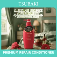 Tsubaki 頂級保濕修復護髮乳 450mL，深層保濕修復乾燥、毛躁與受損髮質，首次使用即可顯現光澤與彈性，含日本山茶花油，讓女性秀髮柔順水潤不毛躁 - 護髮素 - 查看 7