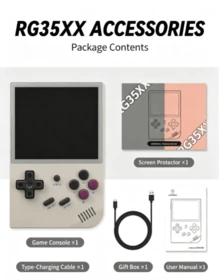 ANBERNIC Konsol Game Genggam Sumber Terbuka RG35XX H700 dengan Layar IPS 3,5 inci, Konsol Game Retro Arcade Portabel, Konsol Game Retro Multi-Emulator - Hadiah Sempurna untuk Pacar Anda - View 6