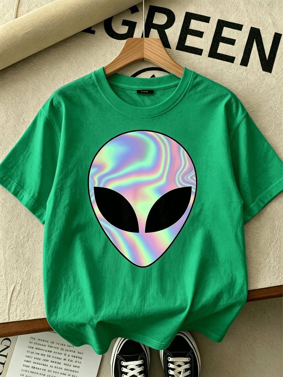 Women T-Shirts - Green - View 1