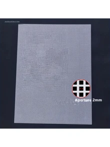 PE網格布DIY十字繡鉤針手工地毯鉤織工藝材料 網格縫紉配件 家用手工包製作工具組 - 彩色 - 查看 10