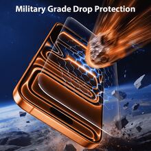 New Apple Phone Protection Set [2pcs High Definition Transparent Tempered Glass Screen Protector + For Magsafe Magnetic Transparent Phone Case] Thick Anti-Fall Anti-Shock TPU Gel Rubber Ultra-Thin Durable Soft Leather Protector Phone Case, Compatible With Iphone 18 Pro/18 Pro Max/17/17 Pro/17 Pro Max/16 /16 Pro/16 Pro Max/15 /15 Pro/15Pro Max - Clear - View 3