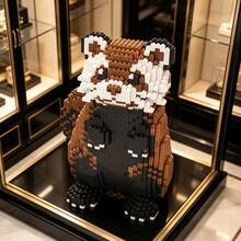 This 3019-Piece Building Block Set Creates A Cute And Adorable Raccoon, Making It A Perfect Gift For Couples And Parents. The Assembly Difficulty Is High. It's An Ideal Gift For Christmas, Halloween, And The Back-To-School Season. - Multicolor - View 1