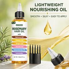 Adglamful 7-in-1 Minyak Rambut Rosemary untuk Rambut Kering dan Kusut, Minyak Rambut yang Menutrisi - minyak rambut - View 10