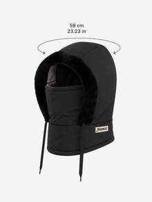 Winter 3-In-1 Windproof Hooded Balaclava Hat, Thick Thermal Lined Neck Warmer Cap, Suitable For Outdoor Walking, Commuting And Cold Weather - Snow Hat - View 6