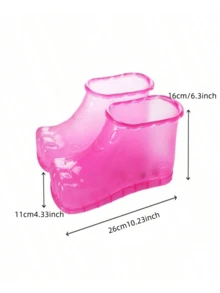 1 Pair Portable Foot Soak Basin With Heat Massage, Relieve Foot Fatigue And Relax - Multicolor - View 10