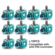 DATA FROG Replacement 3D Analog Joystick Module, Suitable For P4/P5/NS Pro/XB One/XB Series Controller Repair Parts - View 5