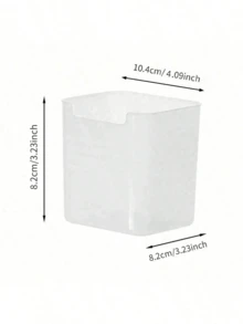 3/8/10pcs Stackable Refrigerator Storage Bins Transparent Plastic Multi-Function Storage Containers For Storing Fruits Vegetables Snacks Space-Saving Kitchen Organizer Reusable Food Storage Boxes - Clear - View 9