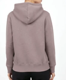 Nike Women's Solid Color Casual Hoodie Light Grey-Purple - Light Grayish Purple - View 2