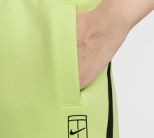 Pantalones casuales de punto cómodos con cordones Nike para mujer, amarillo limón claro - Amarillo limón claro - Ver 4