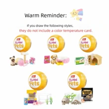 SANRIO Tiny Pets Sweetheart Mini Pet Blind Box, Multiple Cute Animal Figurines, Mini Hamster And Cat Collectibles, Surprise Gift For Collectors - Multicolor - View 8