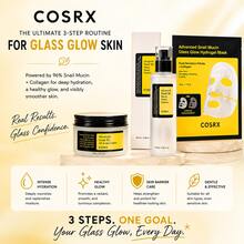COSRX Glass Skin Set - Snail Mucin 96 Essence 100ml & 92 Cream 100g & Mask 34g - Collagen - View 5
