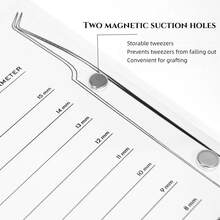 1pc Eyelash Tray, Eyelash Extension Tool, Used For Eyelash Extension - Multicolor - View 10