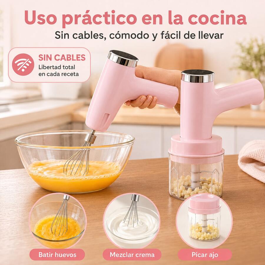 Electric Garlic Beater & Garlic Stamper