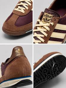 Adidas Originals 休閒鞋 SL 72 OG W 低筒舒適日常通勤戶外運動休閒滑板鞋 IE3425 - 棕色 - 查看 11