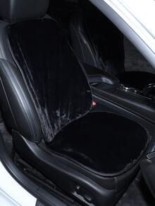 Car Winter Plush Seat Cushion And Backrest Cushion, Warm, Comfortable And Non Slip Seat Cushion. - Long-haired - View 3