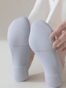 3/6 Pairs Women's Soft Sponge Bottom Cushioning Comfortable Casual Invisible Socks, Suitable For Any Shoe Type, Mother's Day Gift (Runs Small) - Multicolor - View 3