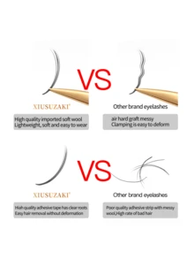 XIUSUZAKI 12 Rows 5D Flower Eyelash Extensions Thickness 0.07mm False Eyelashes Fluffy Natural Soft Individual Lashes Pure And Charming Lashes For Lash Tech Supplies - View 7