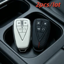 2 قطعة بطانية مفتاح سيارة عن بعد متين لسيارات شانجان يونيت يونيك CS35 CS55 CS75 بلس UNI-V أوشان Z6 X5 X7 بلس حامل أغطية مفتاح السيارة عن بعد - متعدد الألوان - مشاهدة 2