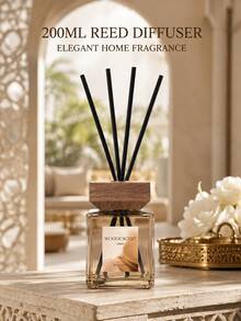 Alcohol-Free Flameless Reed Diffuser, Floral Tea Scent, Long-Lasting Fragrance, Suitable For Car And Home, Decorative Fragrance With Fiber Reed, Elegant Home Fragrance Decor, Ideal Daily Gift For Living Room, Camping Essential, Holiday Essential - Multi Scents - View 3