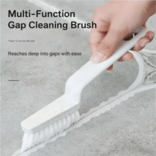 Kitchen Bathroom Corner Brush Tile Floor Gap Cleaning Brush Dead Angle Special Hard Bristle Small Brush - A - View 1