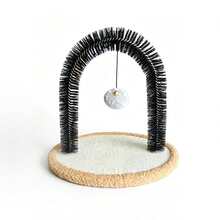 Irresistible Cat Grooming Brush & Itch Relief Toy - Cat Arch Self-Grooming Tool: Provide Massage & Grooming For Your Beloved Cat, A Must-Have For Pet Lovers! - Multicolor - View 12