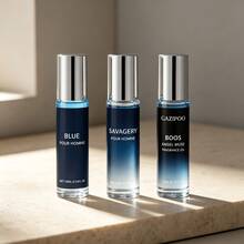 3-Piece Men's Roll-On Essential Oil Set, 10ml Portable Travel Size Fragrance Oil, Subtle And Fresh Scent, Suitable For Men's Daily Use - Multi Scents - View 9