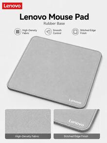 Lenovo وسادة ماوس لينوفو، قاعدة مطاط طبيعي، 360*220*3 مم، سطح قماشي عالي الكثافة، تتبع سلس، حافة مخيطة، مضادة للانزلاق، حصيرة مكتب ألعاب كمبيوتر محمول كمبيوتر مكتبي - مشاهدة 4
