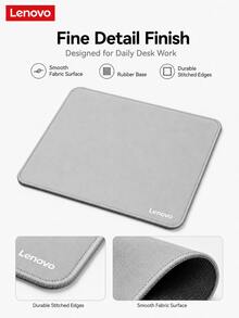 Lenovo وسادة ماوس لينوفو، قاعدة مطاط طبيعي، 360*220*3 مم، سطح قماشي عالي الكثافة، تتبع سلس، حافة مخيطة، مضادة للانزلاق، حصيرة مكتب ألعاب كمبيوتر محمول كمبيوتر مكتبي - مشاهدة 12