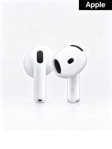 Apple AirPods 4 Edisi Standar: Sinkronisasi & Berbagi Audio Multi-Perangkat, Peralihan Otomatis Adaptif, Desain In-Ear yang Nyaman, Panggilan Jernih, Pengurangan Kebisingan, Tahan Air & Debu, Earbud Olahraga - Putih - View 3