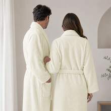 Bathrobe - Bej - Görünüm 5
