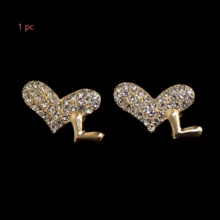 1Pc/2Pcs/3Pcs/Set Heart Brooch Women Collar Pin Shirt Clip Elegant Main Gift Box Bag Accessory Christmas Valentine Sweet Charming. - Love - View 12